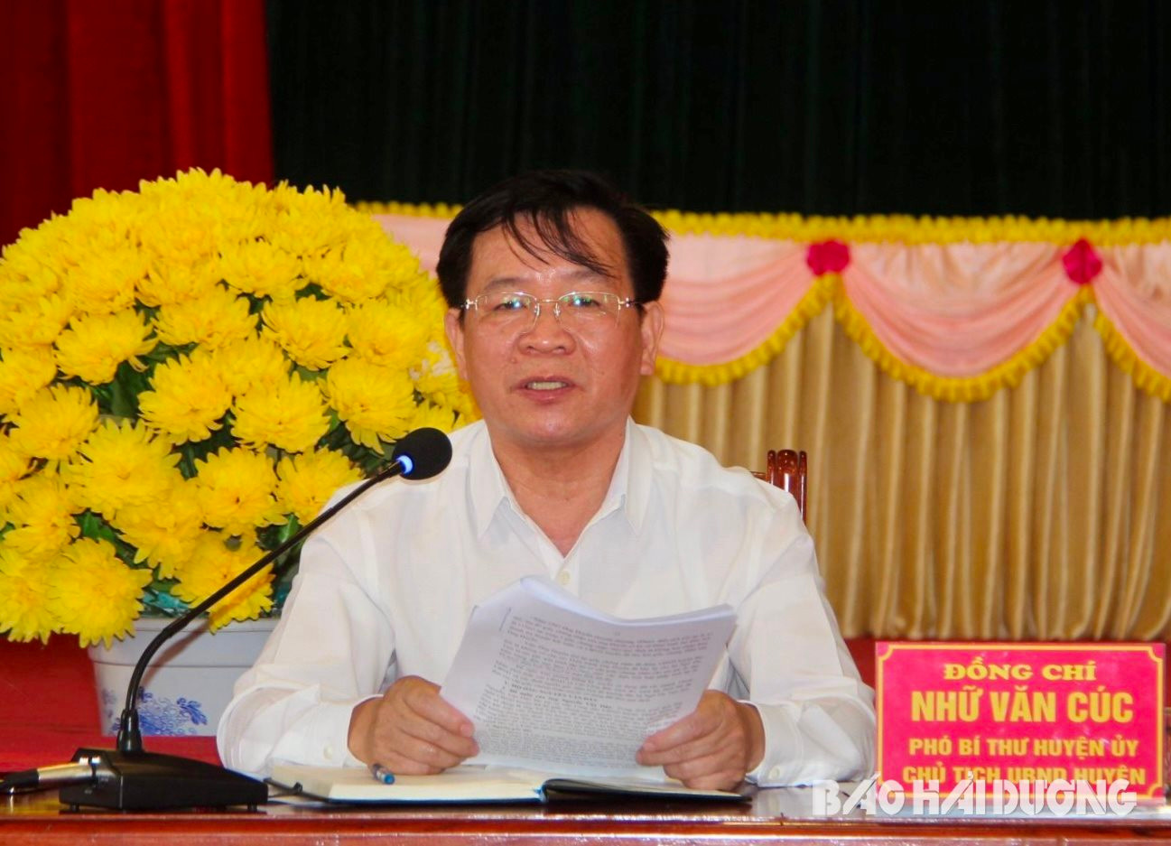Chủ tịch UBND huyện Thanh Miện đối thoại với người dân xã Chi Lăng Bắc